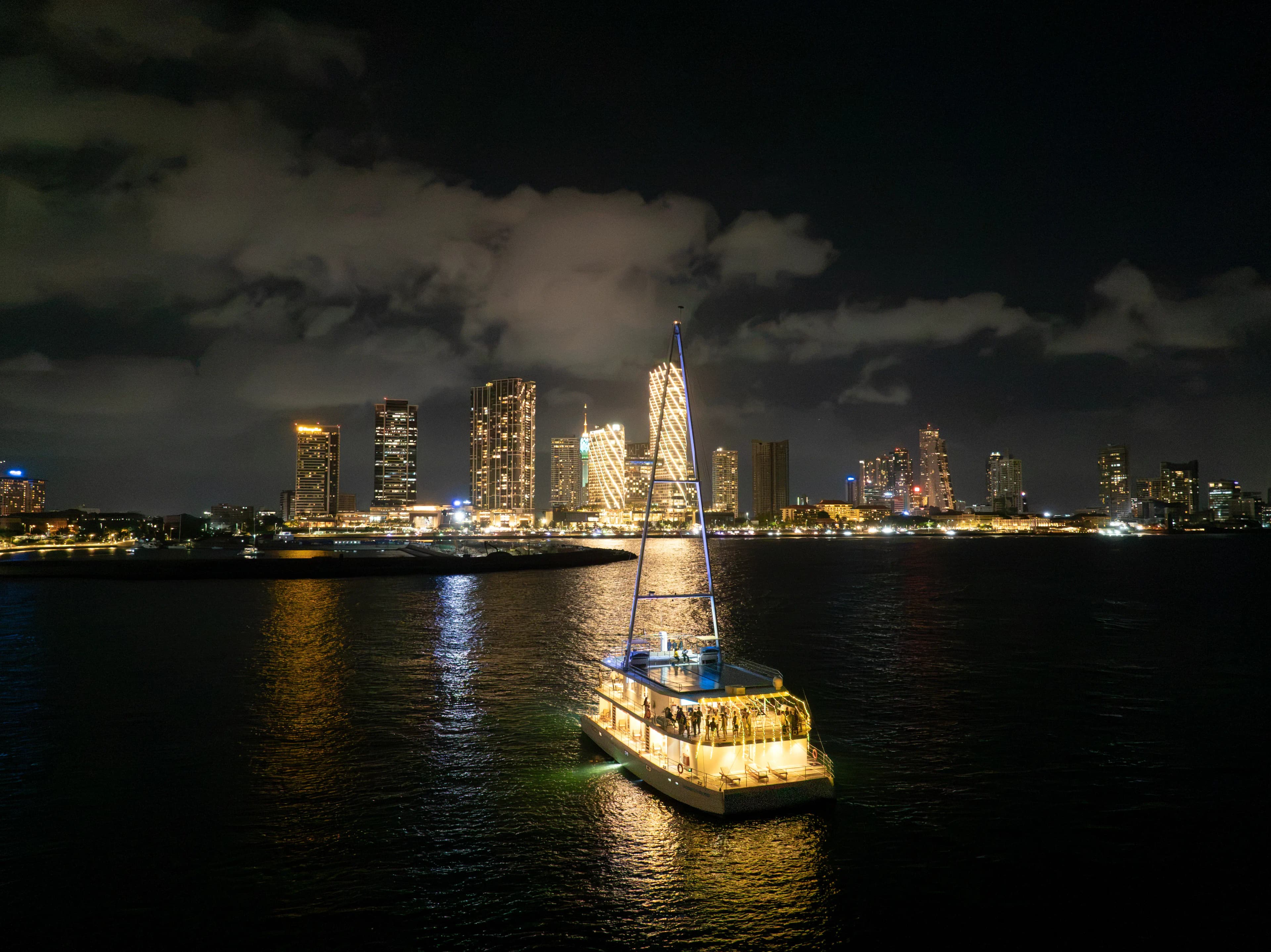 A Night on the Ocean Diamond