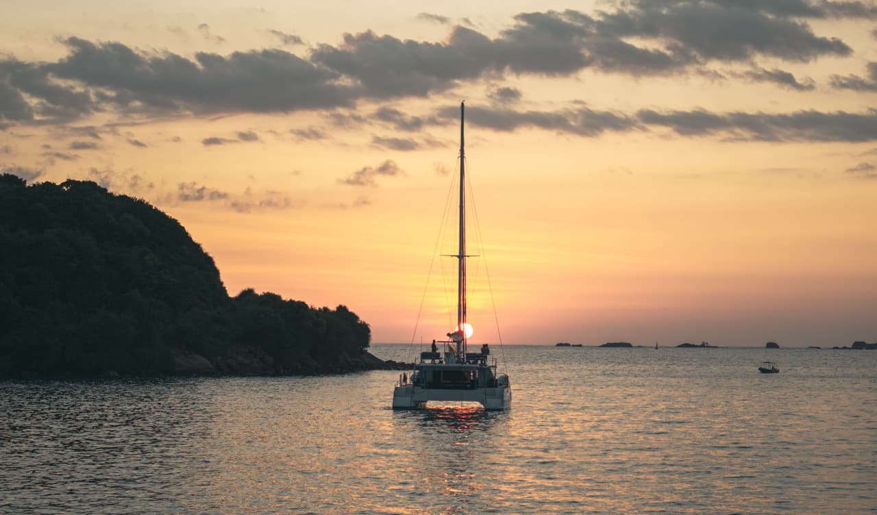 Sunset at Sea — 1